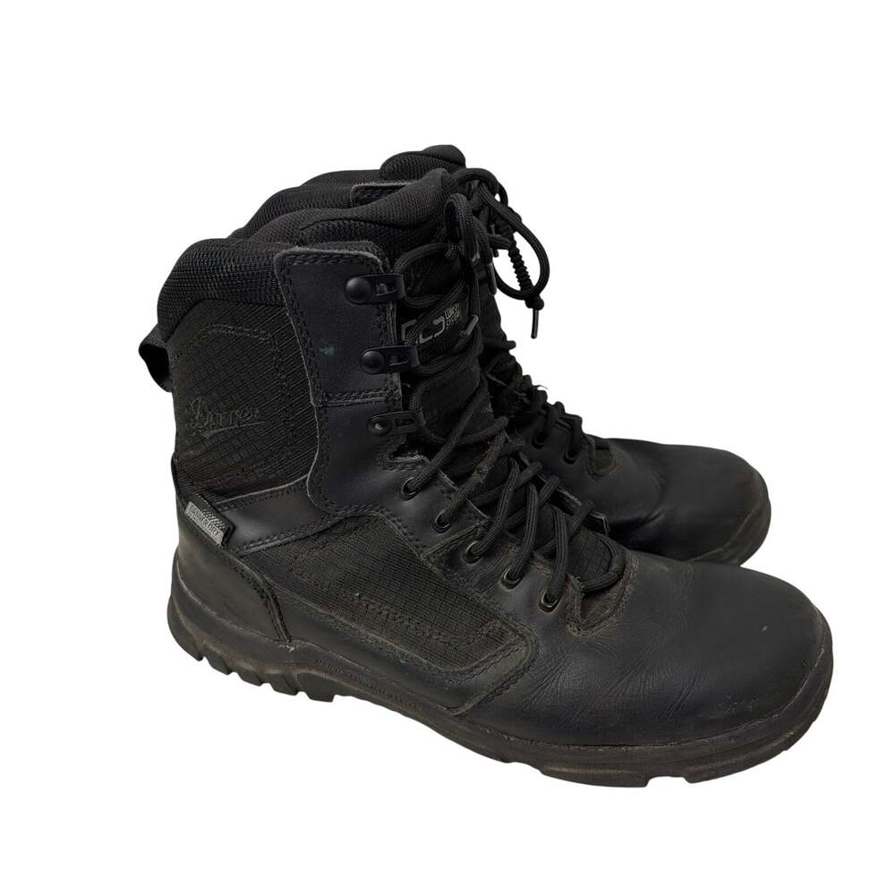 Danner Lookout Boots Men’s Size 9.5 Black Leather Tactical Combat Military 8”